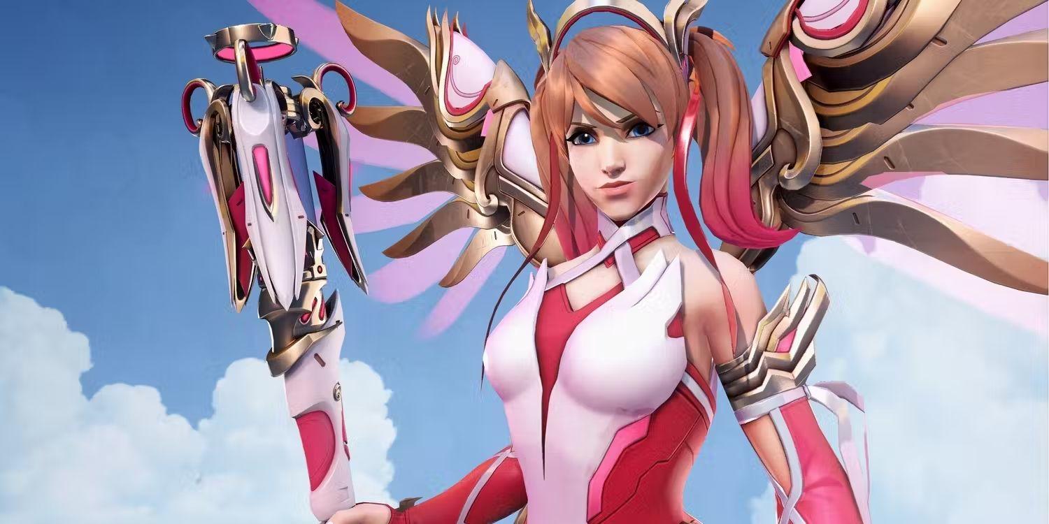 Blizzard анонсувала благодійний набір Overwatch 2 Rose Gold Mercy Bundle