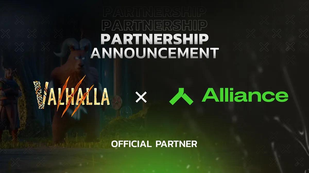 Valhalla співпрацює з Alliance як офіційний кіберспортивний партнер, розширюючи ігрові горизонти Web3