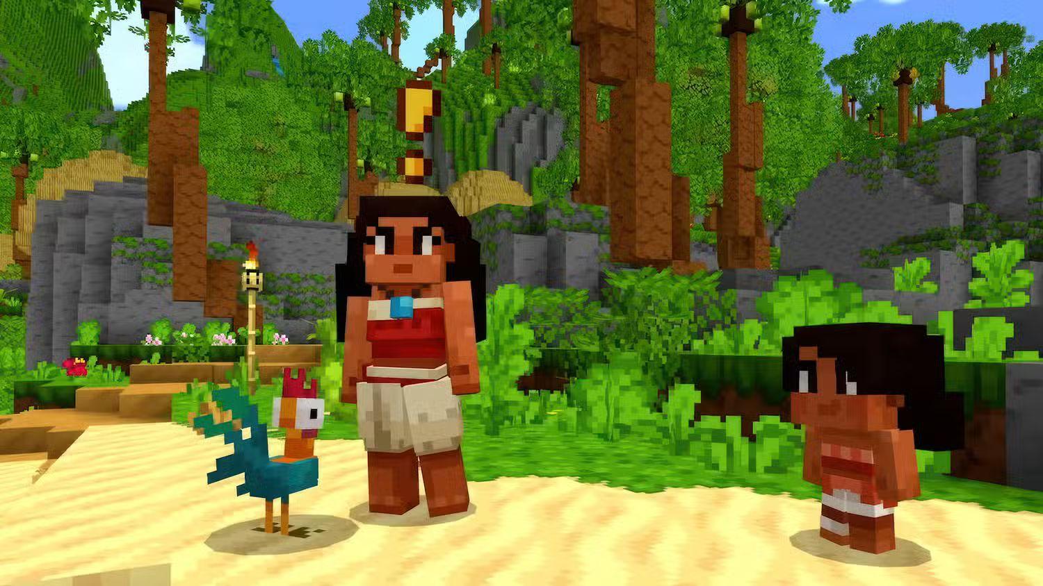 Для Minecraft вийшло доповнення Moana 2: Досліджуйте нові пригоди та знакові локації