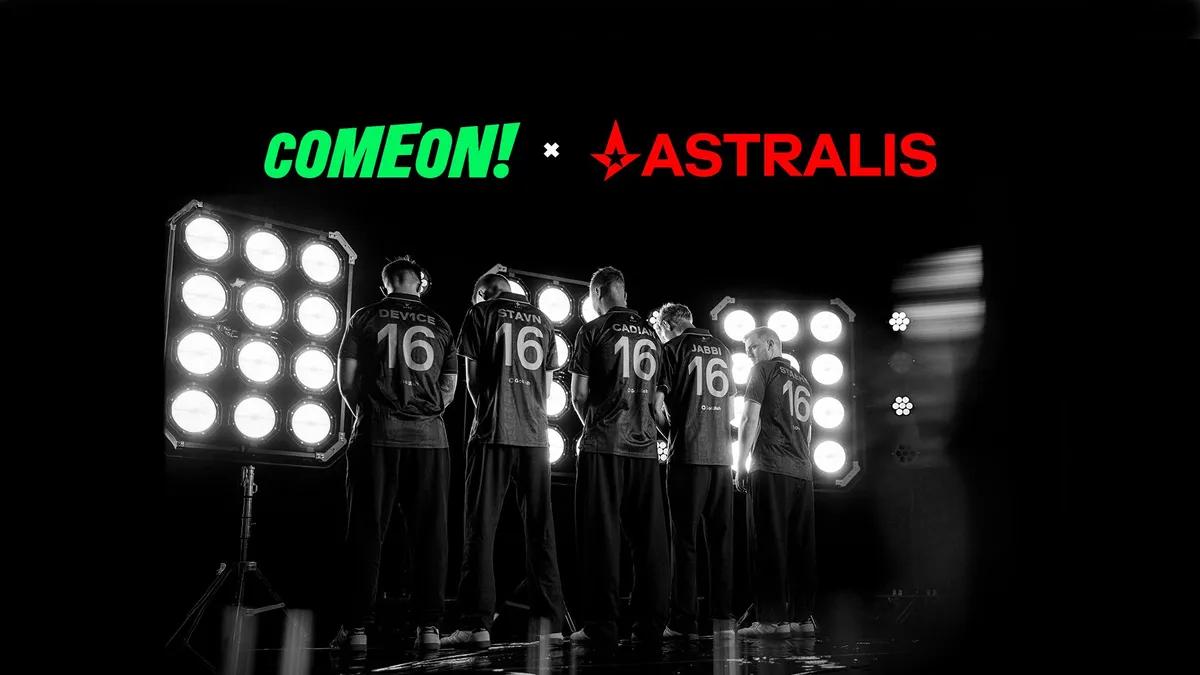 Astralis оголошує про партнерство з ComeOn Group з 2025 року