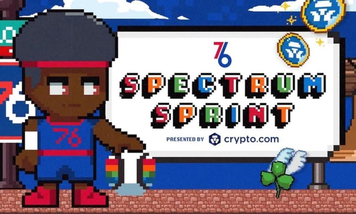  Philadelphia 76ers, партнер Crypto.com, представляє "Spectrum Sprint", частину першої в історії серії мобільних відеоігор Web3 в НБА