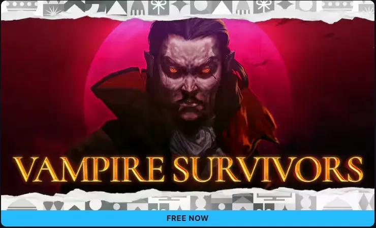 Отримайте безкоштовну гру Vampire Survivors у розіграшах Epic Games!