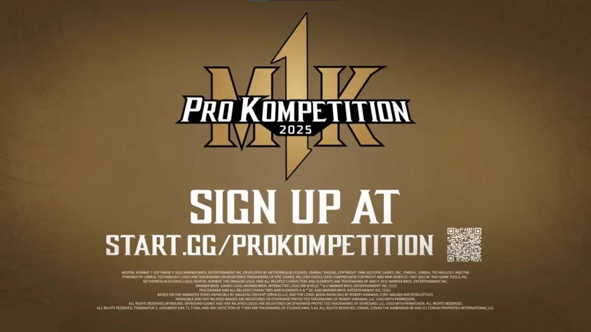 Професійний Mortal Kombat повертається: розробники анонсують серію MK Pro Competition 2025