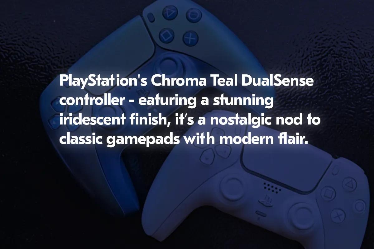Chroma Teal DualSense від PlayStation: Ностальгічний кивок із сучасним відтінком