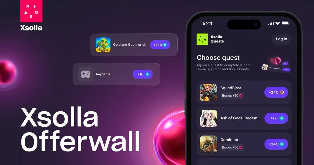 Xsolla представила рішення Offerwall для підвищення монетизації ігор та залучення гравців