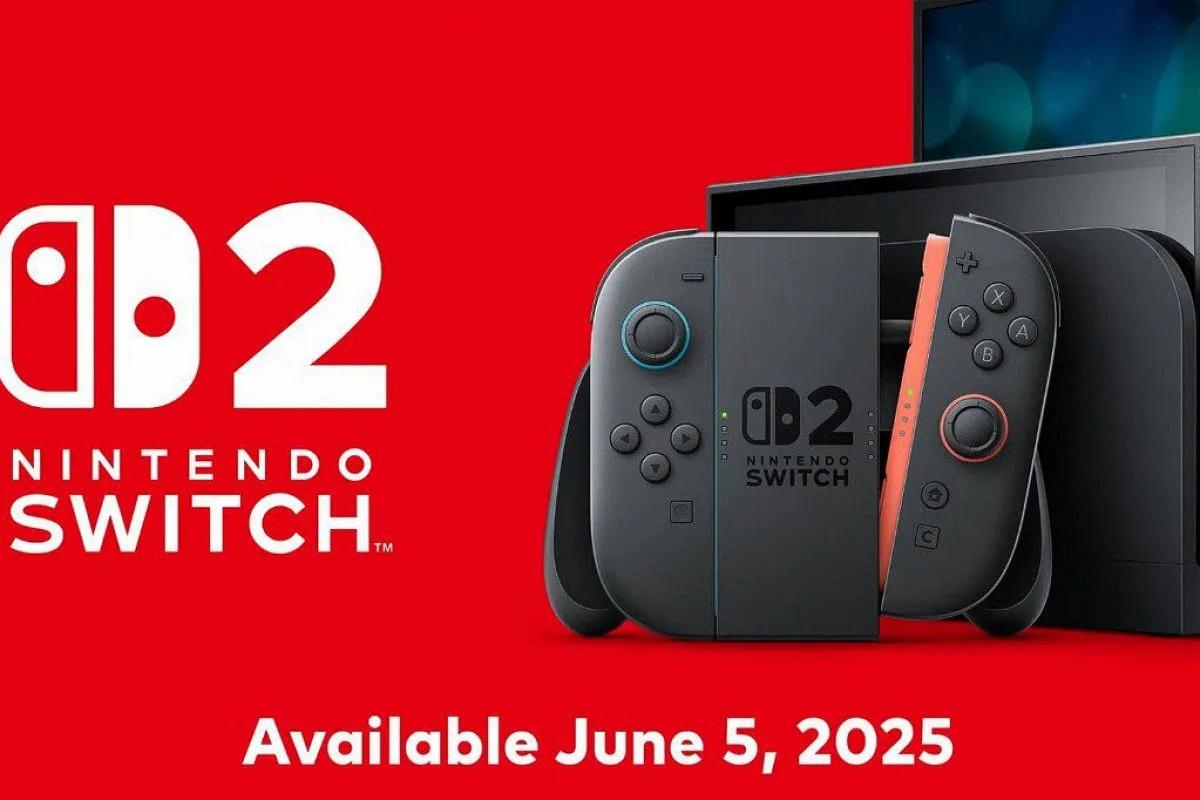 Nintendo оголосила дату виходу та особливості Switch 2