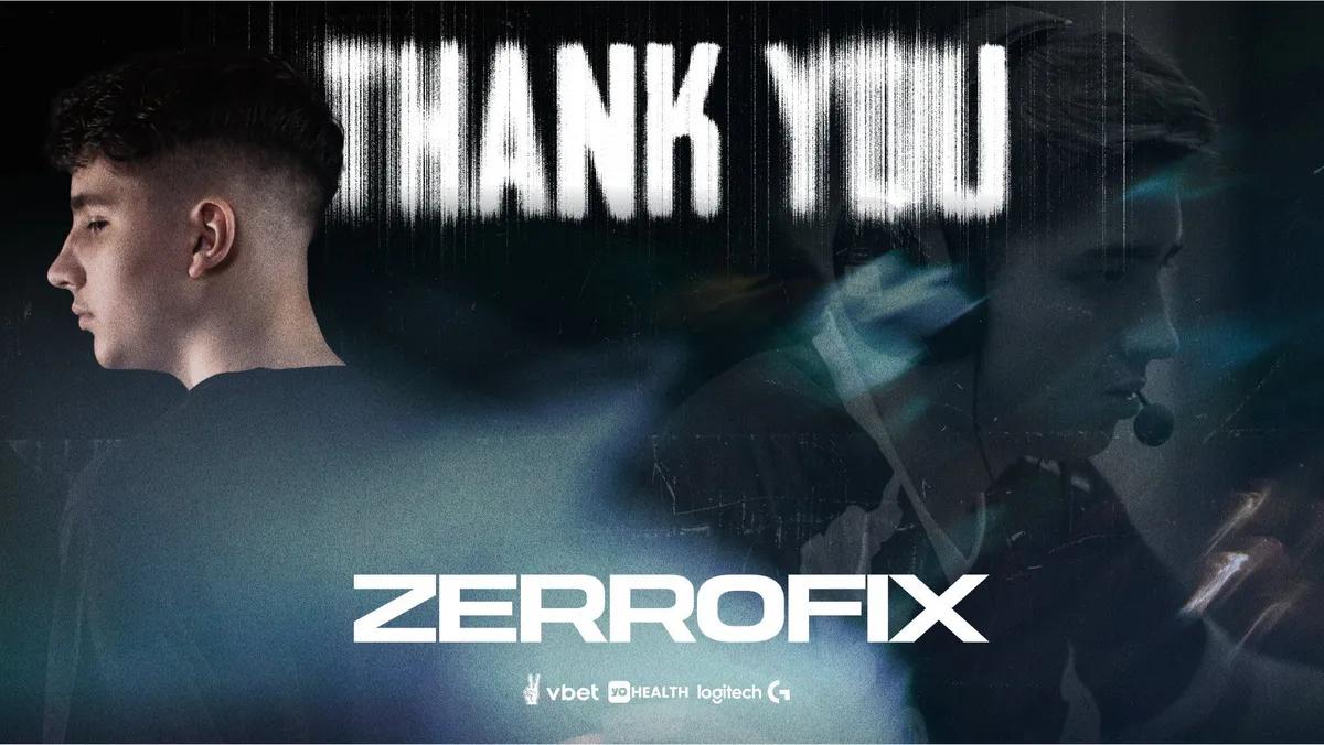 Українська кіберспортивна команда Passion UA оголосила про відхід гравця Rifler Zerrofix