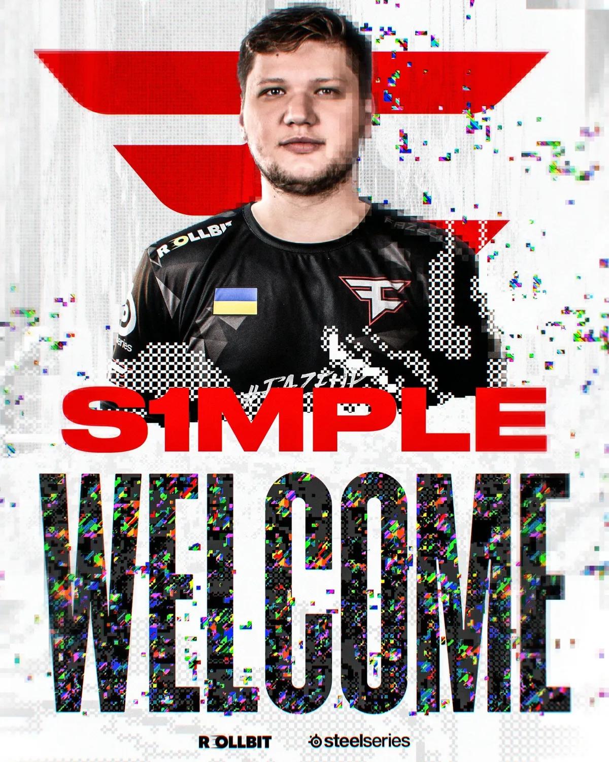 s1mple приєднався до клану FaZe: Легендарний AWPer замінив broky у реєстрі CS2