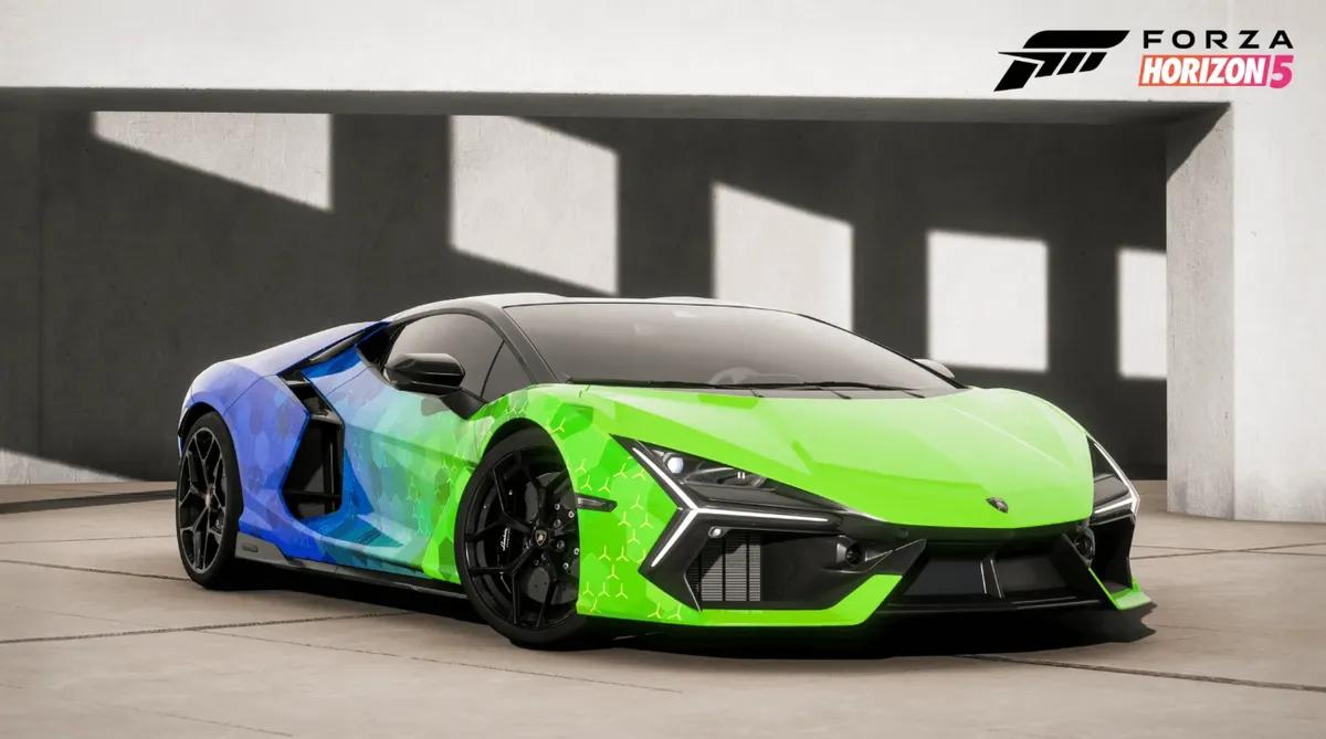 Lamborghini Revuelto отримав унікальну ліврею на честь запуску Forza Horizon 5 на PlayStation 5