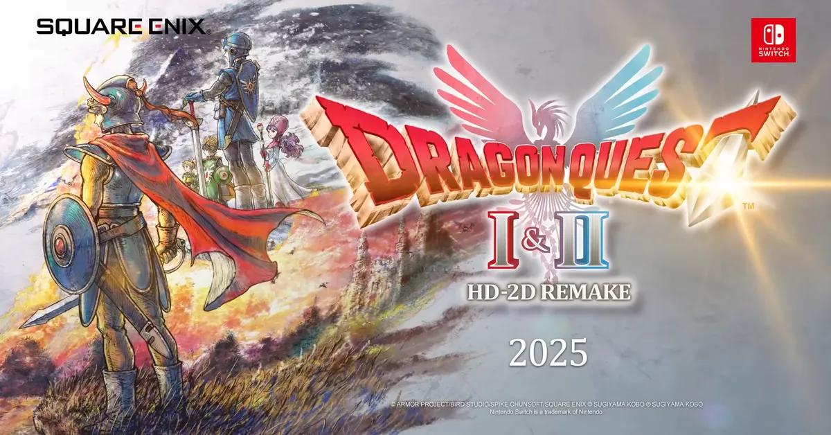 Dragon Quest I & II HD-2D Remake стартує 30 жовтня - легендарна класика повертається
