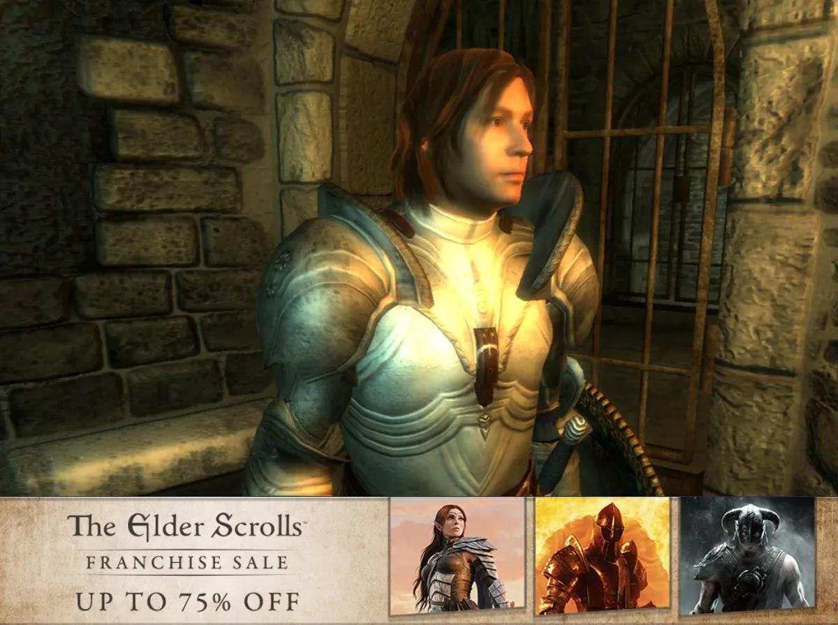 Розпродаж TES знижує ціни на Elder Scrolls: Oblivion Remastered, Skyrim та Morrowind зі знижкою до 75%