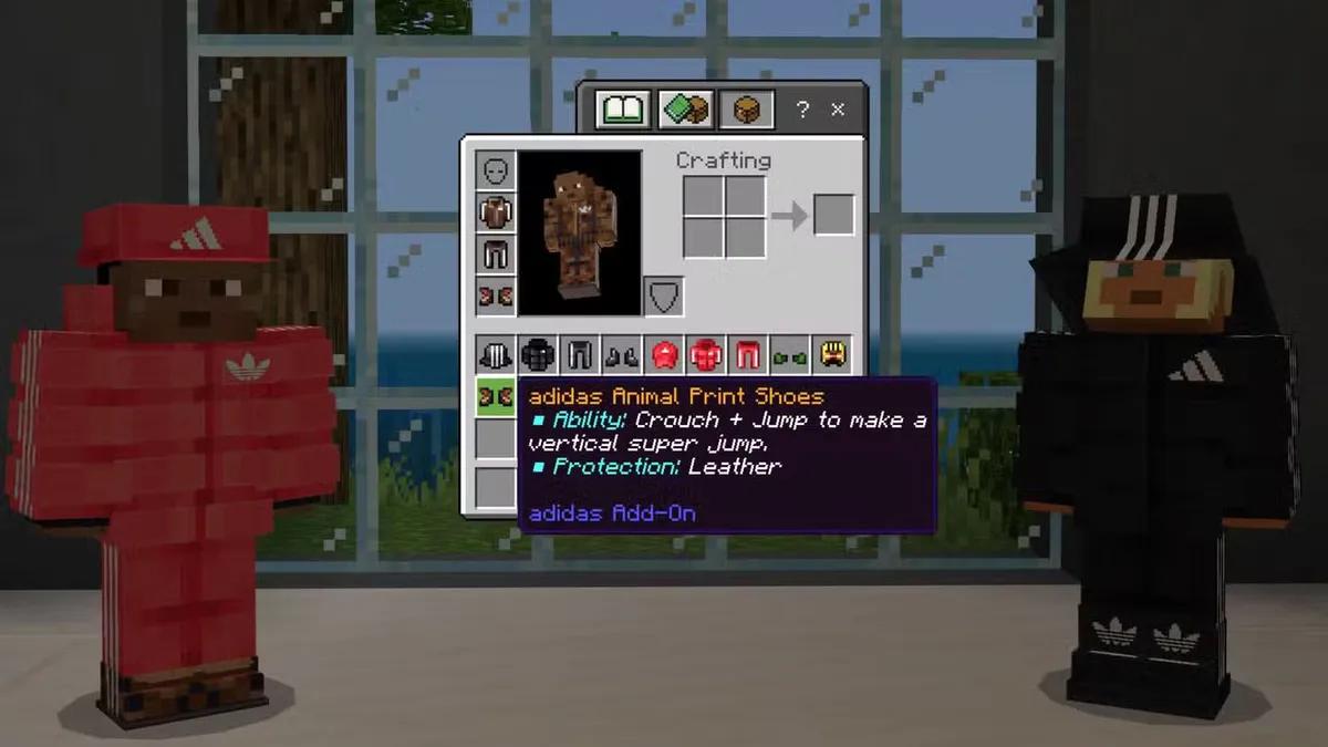 Minecraft x Adidas: Безкоштовні DLC та реальний одяг вже доступні