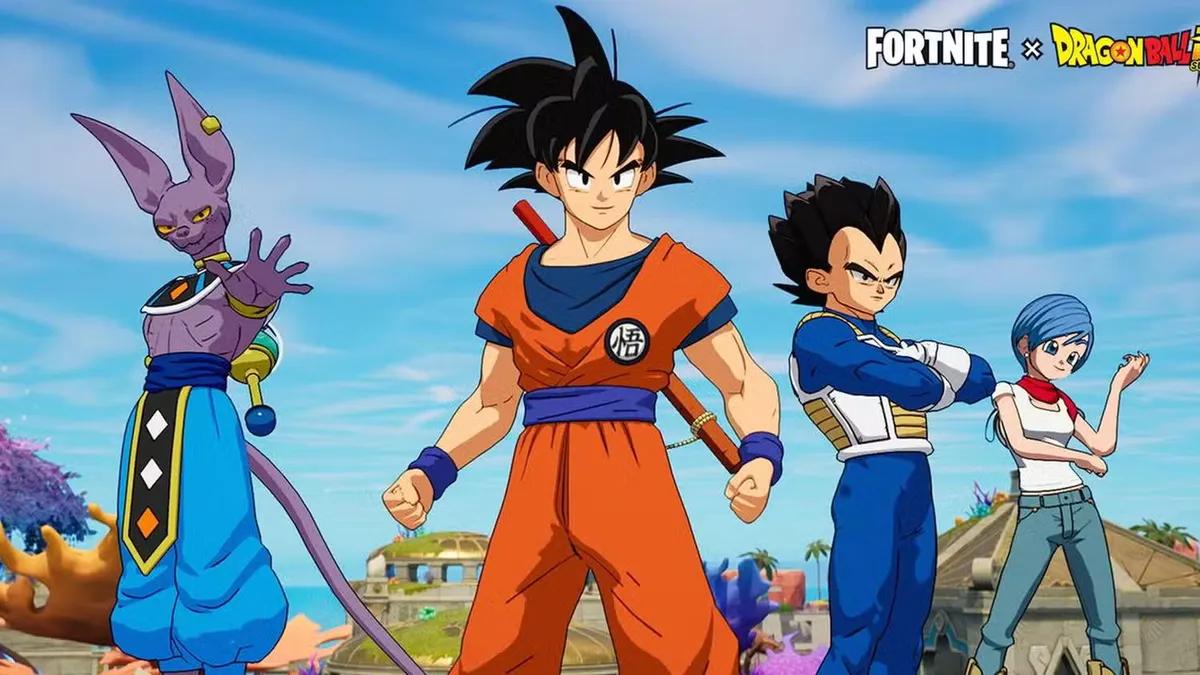 Витік скінів Dragon Ball, Jujutsu Kaisen та One Punch Man для Fortnite