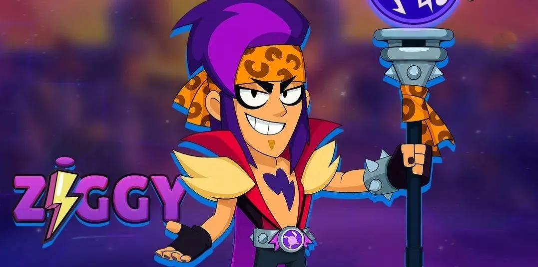 Ілюзіоніст глем-року Зіггі приєднається до Brawl Stars з Comic-Con 2025