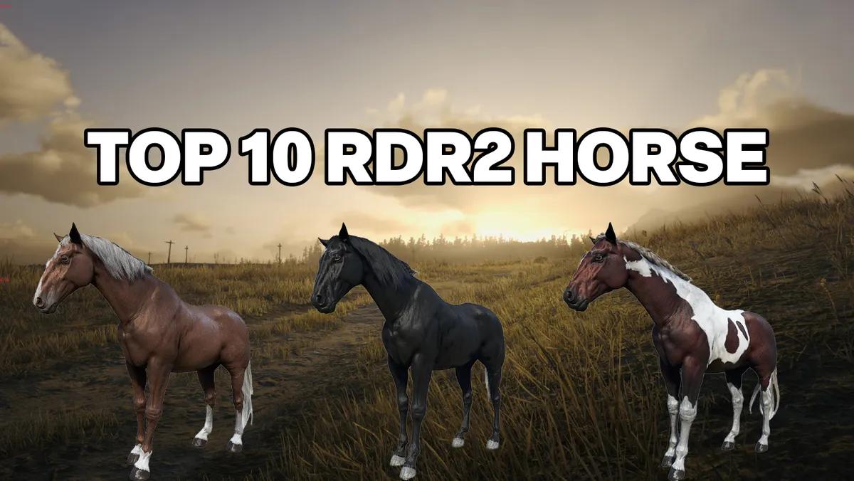 10 найкращих коней у Red Dead Redemption 2, ранжованих за продуктивністю