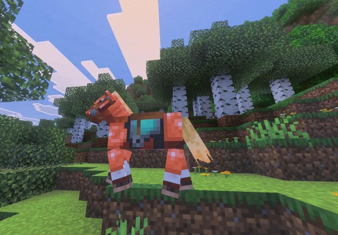 Нове оновлення Minecraft додає мідну кінську броню та повертає знищеного моба