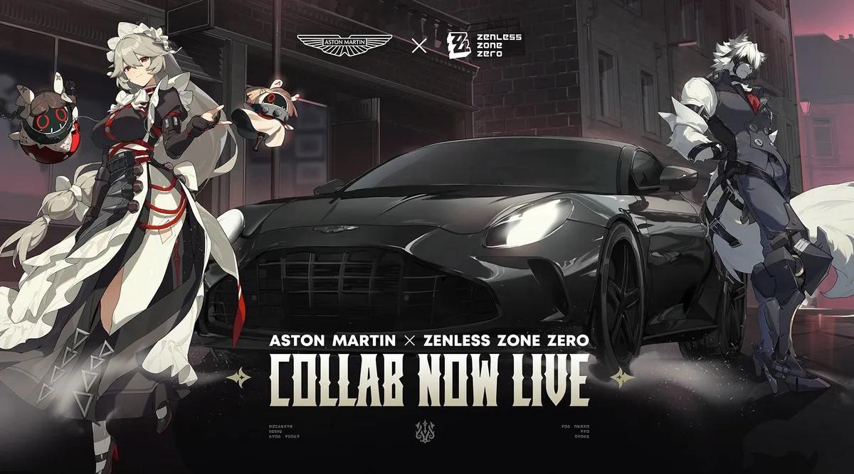 HoYoverse об'єднується з Aston Martin для стильної колаборації з Zenless Zone Zero