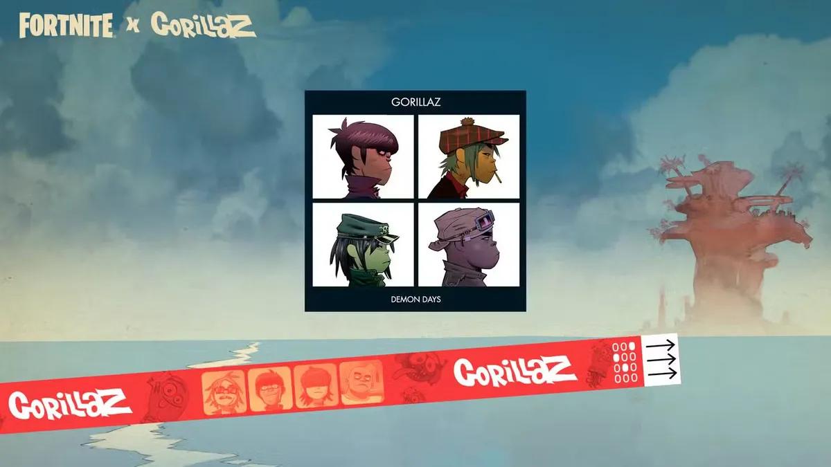 Фестиваль Fortnite об'єднується з Gorillaz для 10-го сезону