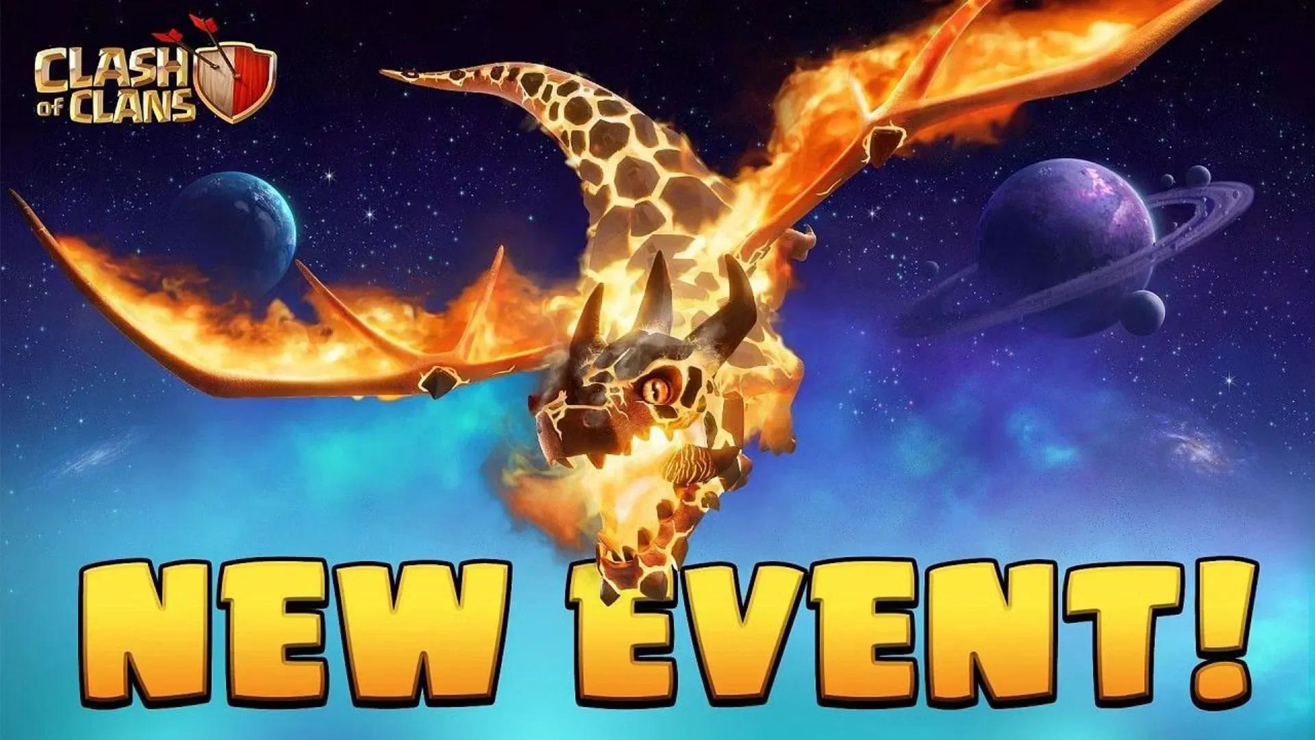 Міні-подія Clash of Clans у вересні 2025 року - Супердракон у центрі уваги