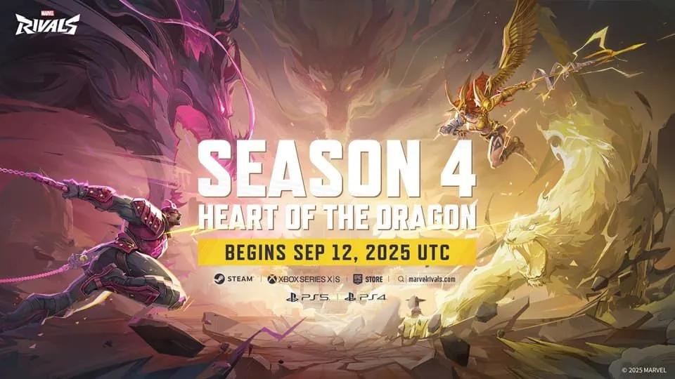 Marvel Rivals запускає четвертий сезон "Серця дракона"