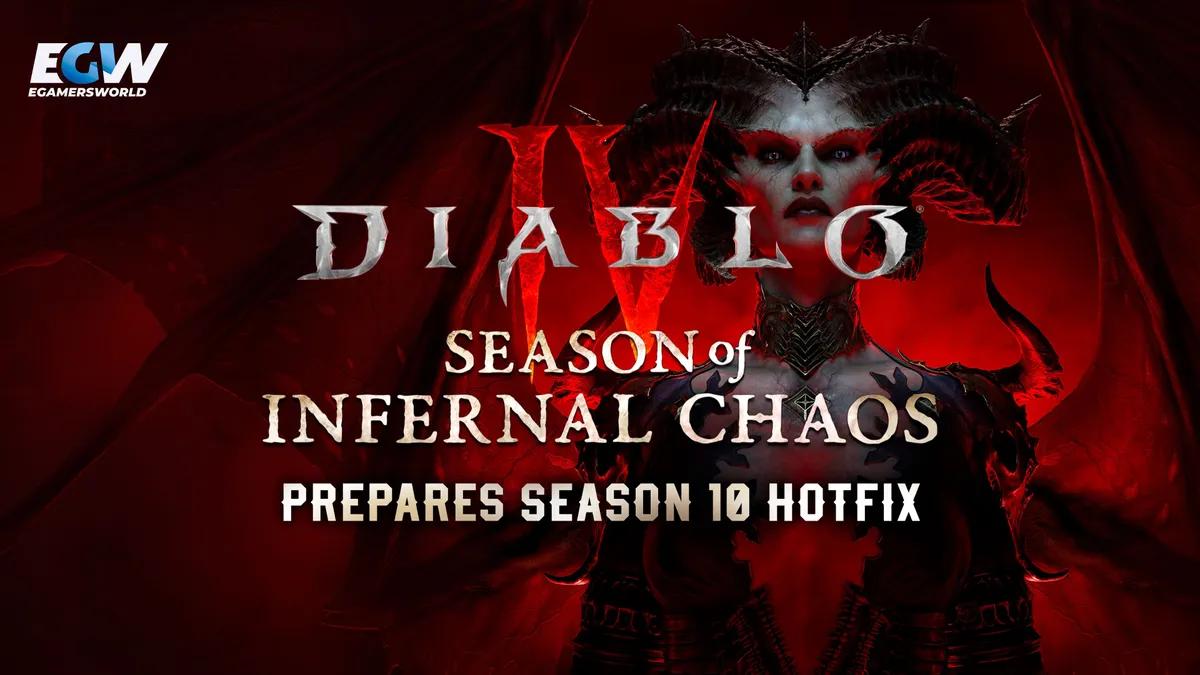 Diablo 4 готує виправлення для 10 сезону зі змінами в Пекельних Ордах