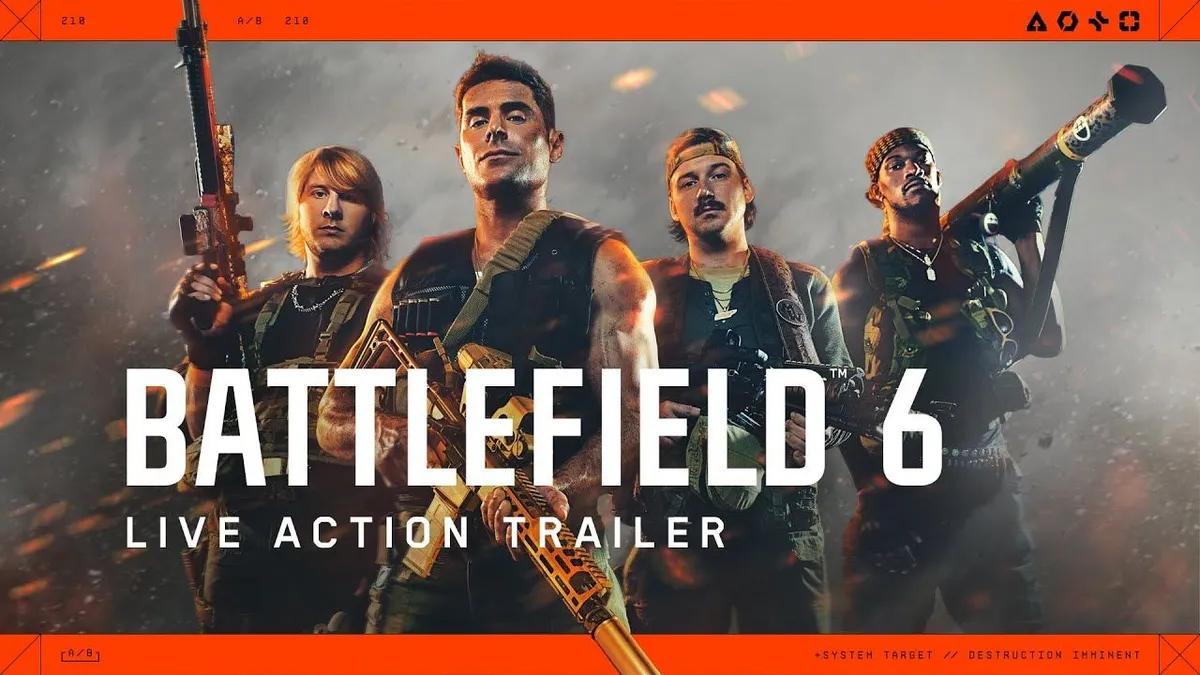 Battlefield 6 прицілюється до Call of Duty у сміливому трейлері з живими діями