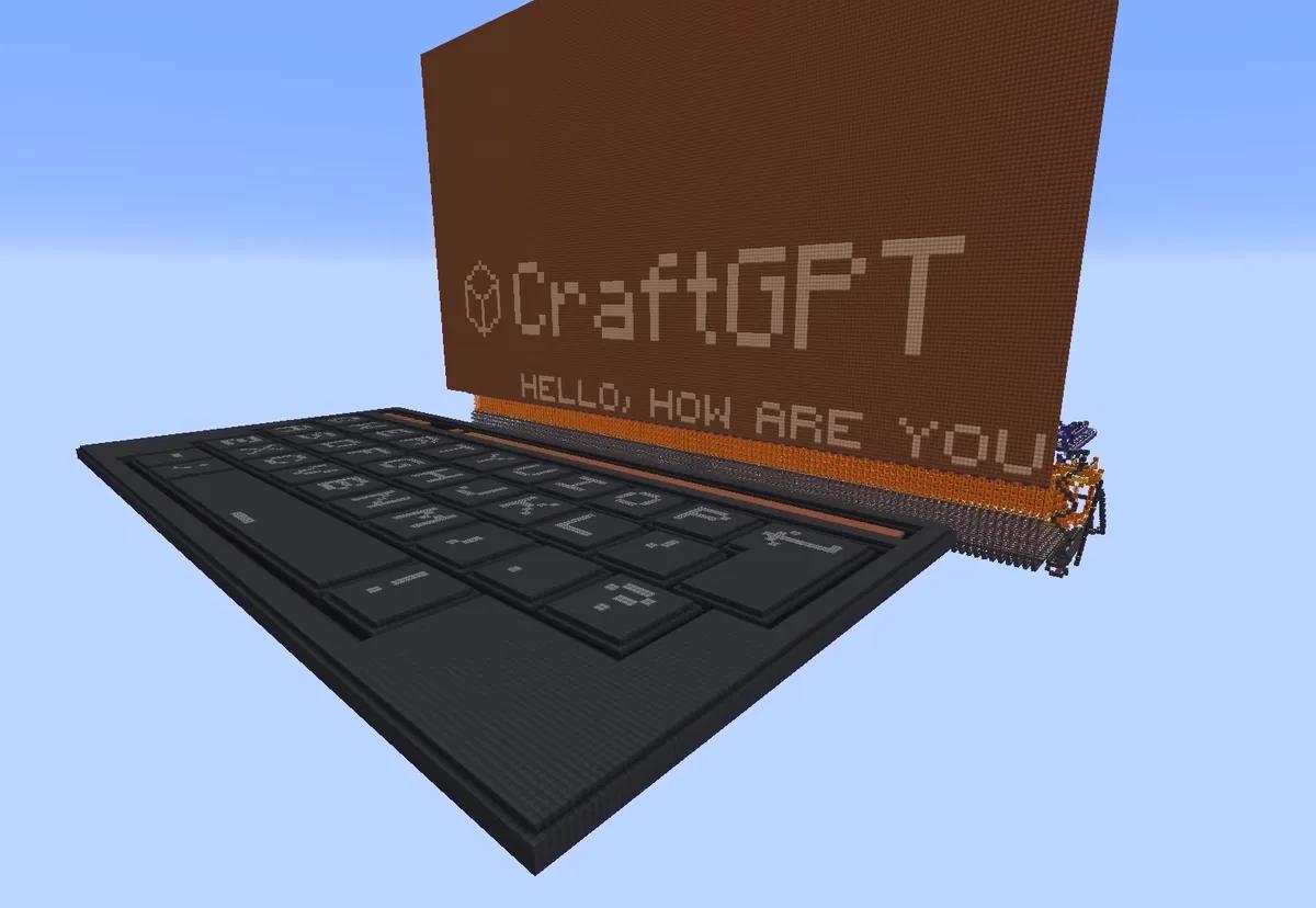 CraftGPT додає ChatGPT до Minecraft на базі Redstone