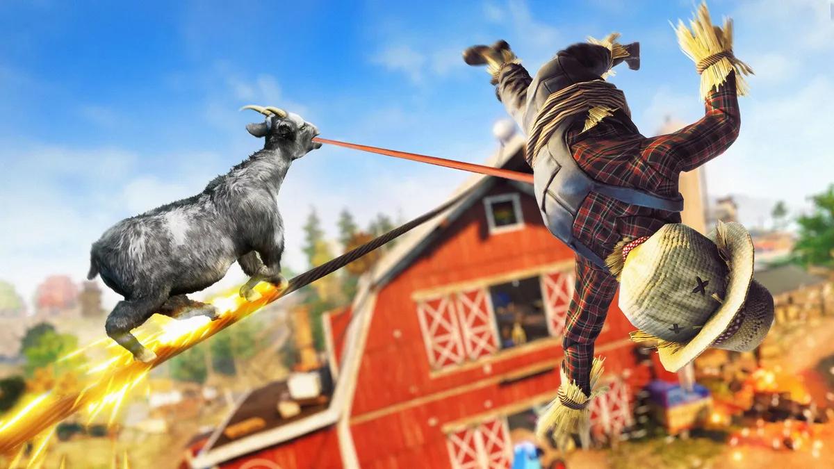 У Goat Simulator 3 з'явилося нове доповнення: Baadlands: Пухнаста дорога