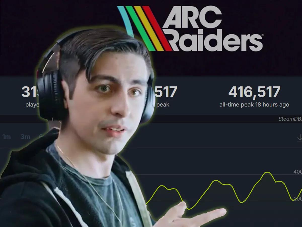 Shroud згуртував фанатів проголосувати за Arc Raiders GOTY, і кількість гравців досягла 416,517 за весь час