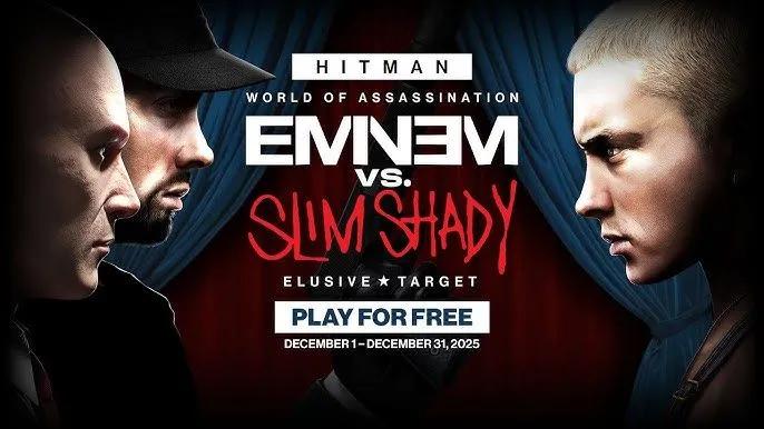 Hitman об'єднується з Емінемом: Вполюйте справжнього Slim Shady в грудні!