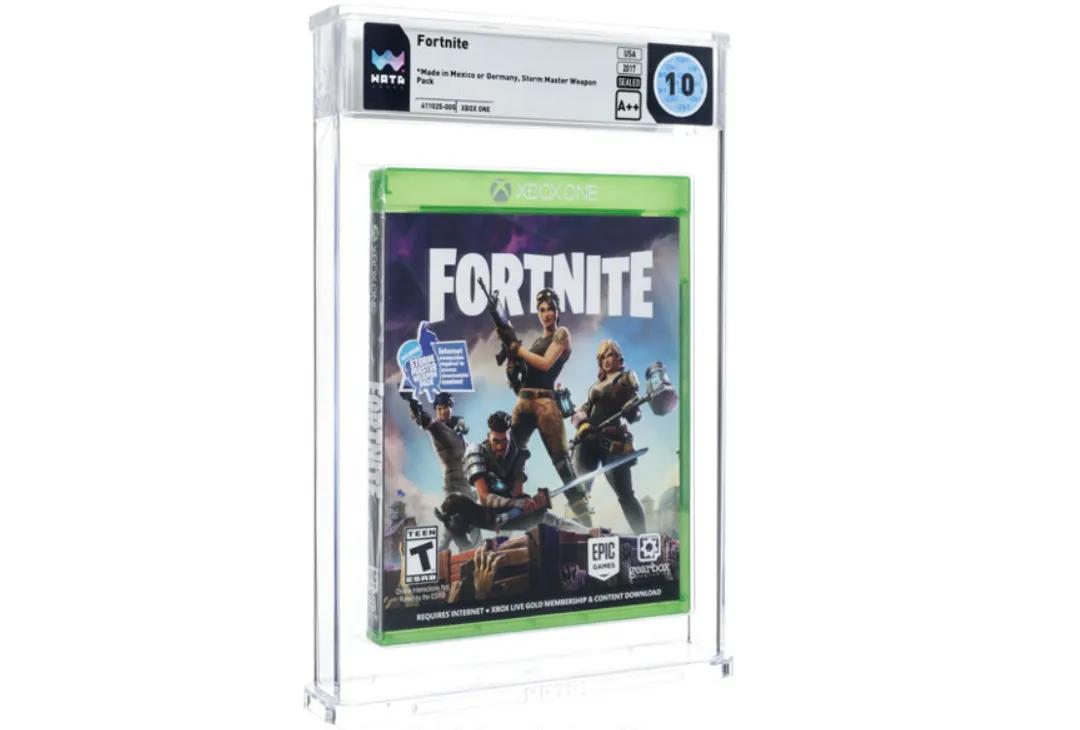 Запечатана копія Fortnite продана на висококласному аукціоні за 42 500 доларів