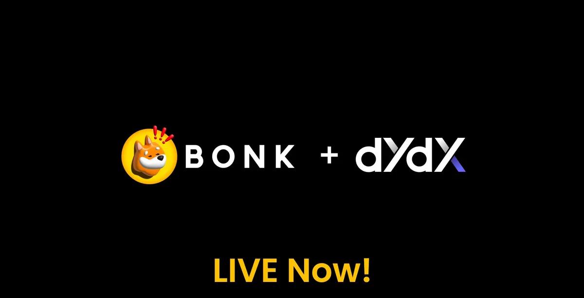 Bonk запускає BONKTrade: DEX, керований спільнотою, на базі dYdX