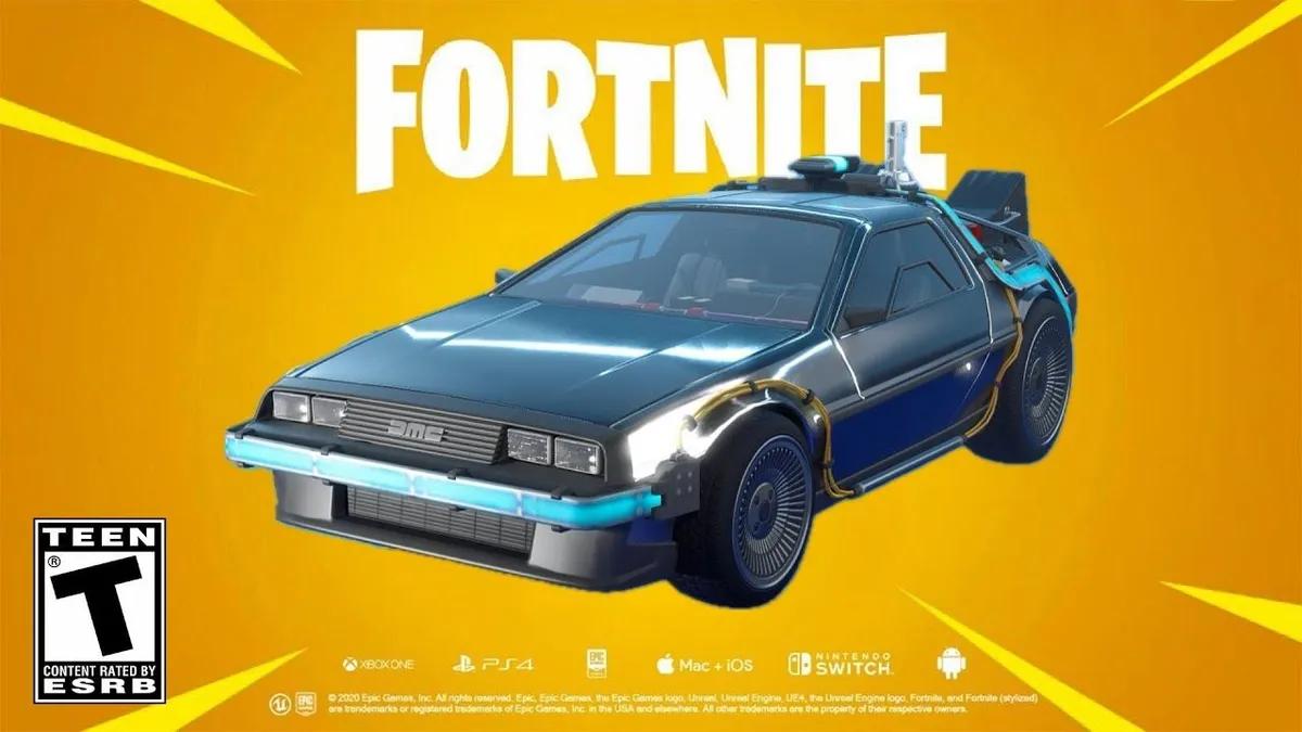 У Fortnite з'явився DeLorean "Назад у майбутнє" - ось як його отримати