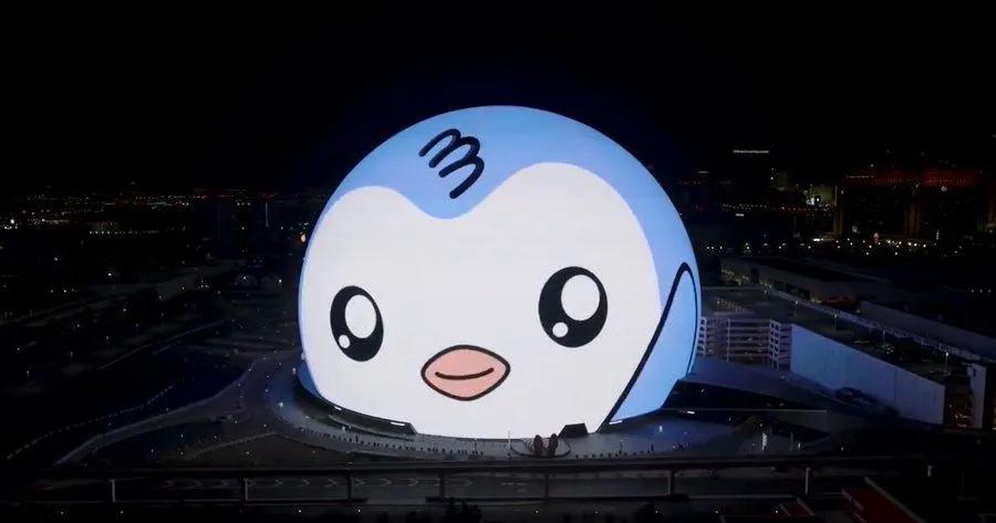 Пухкі пінгвіни запалюють сферу в Лас-Вегасі: криптобренд стає мейнстрімом