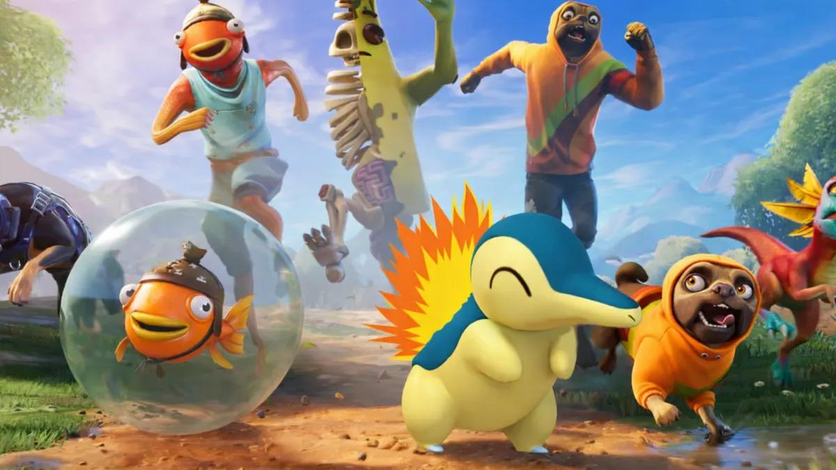 Мод Fortnite демонструє покемонів-помічників, що закликає до офіційного кросовера