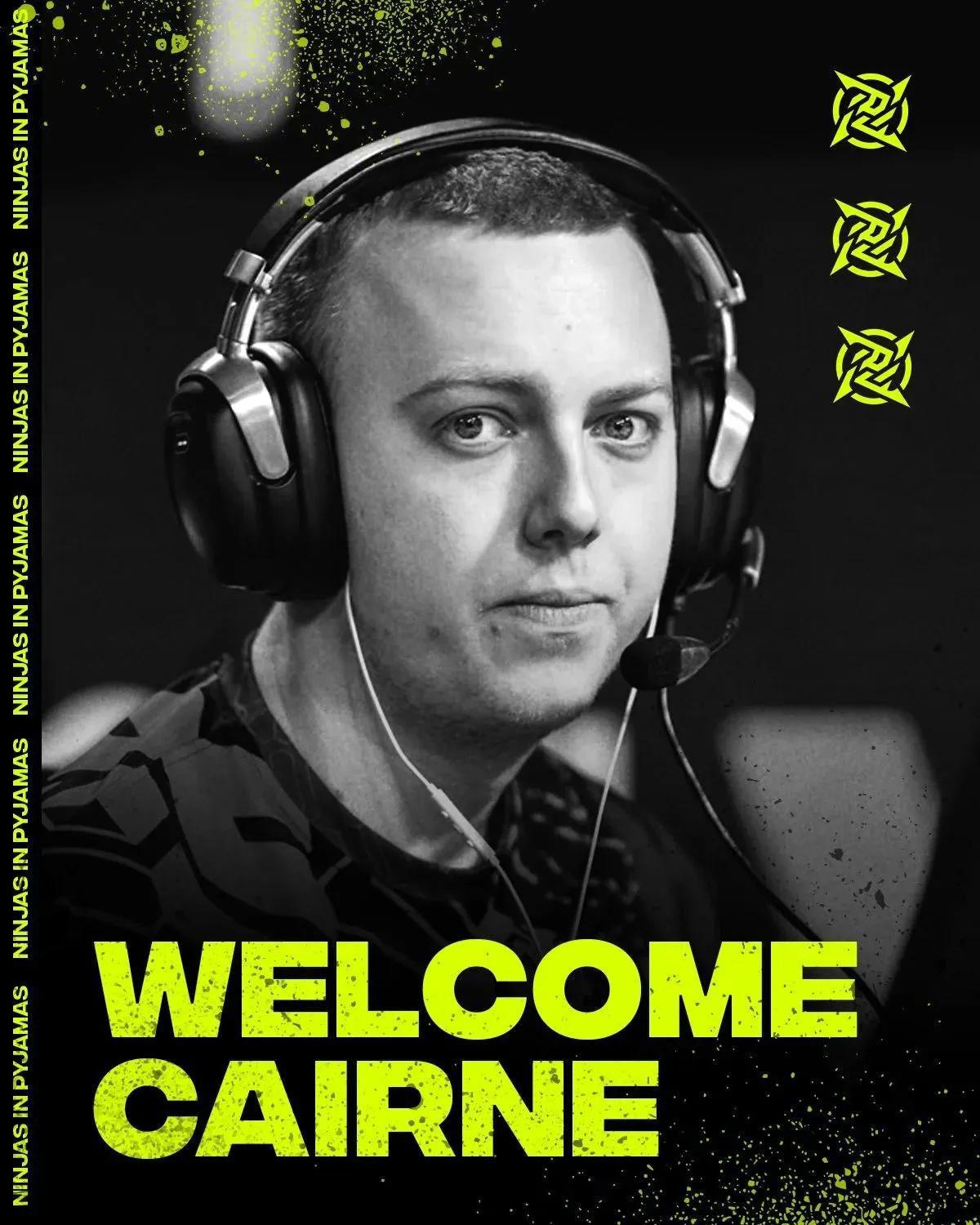 CS2: Ніндзя в піжамах підписують Кейрн