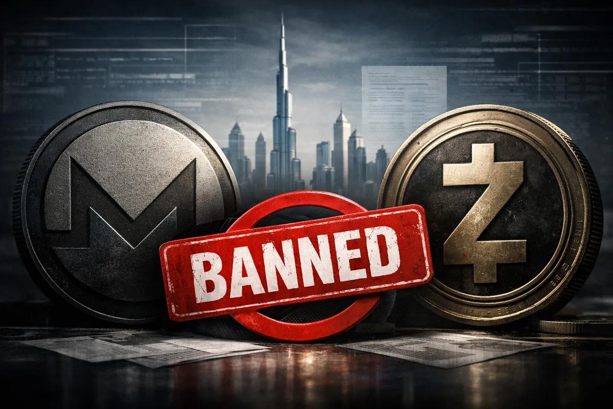 Дубай заборонив токени конфіденційності: Новий удар по Monero та Zcash у крипторегулюванні