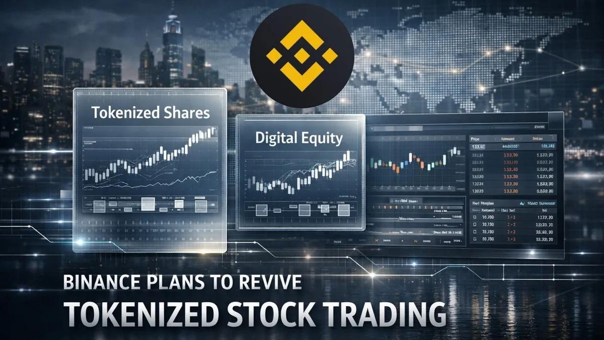 Binance планує відродити торгівлю токенізованими акціями