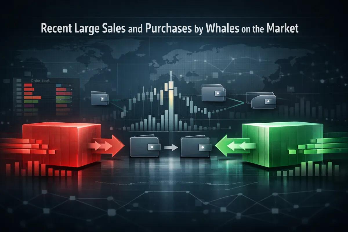 Нещодавні великі продажі та покупки китів на ринку
