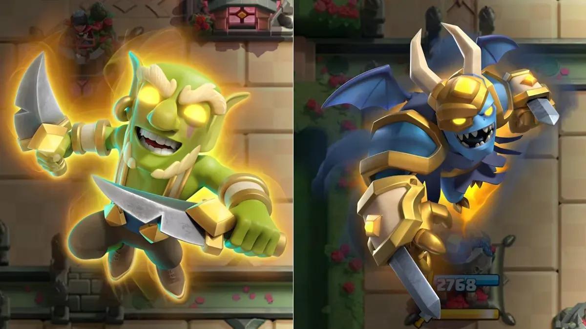 У Clash Royale представлено двох нових героїв — гоблінів та мегаміньйонів
