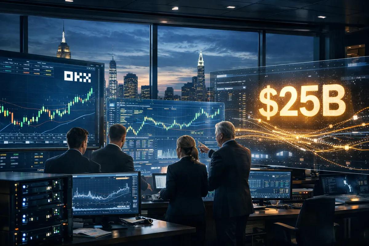 ICE інвестує в OKX, оцінюючи її в $25 млрд