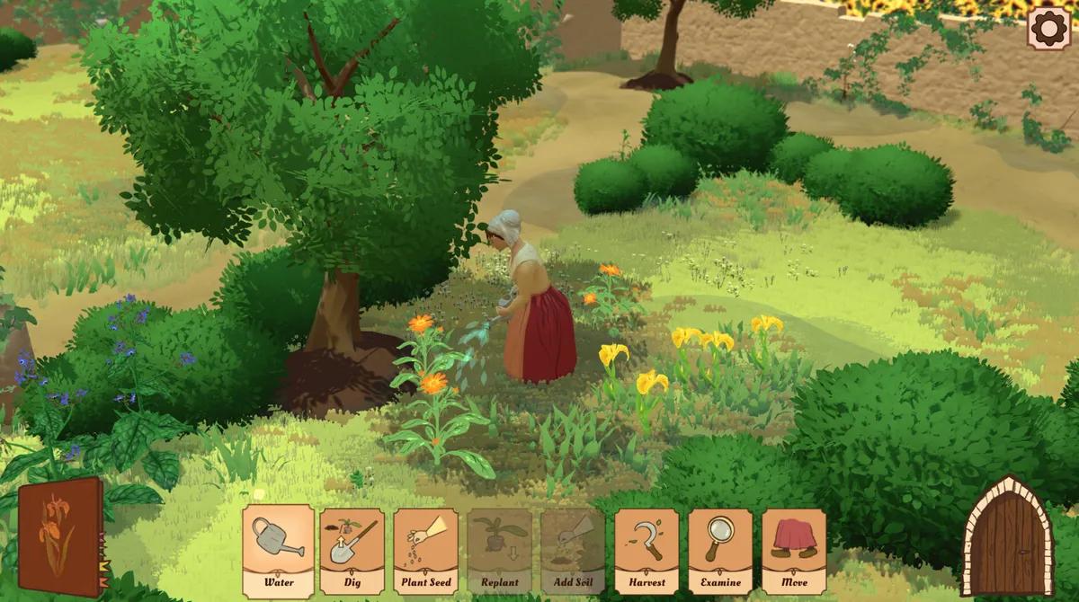 Затишна садівнича гра The Abbess Garden поєднує справжню ботаніку зі шпигунським сюжетом 17-го століття