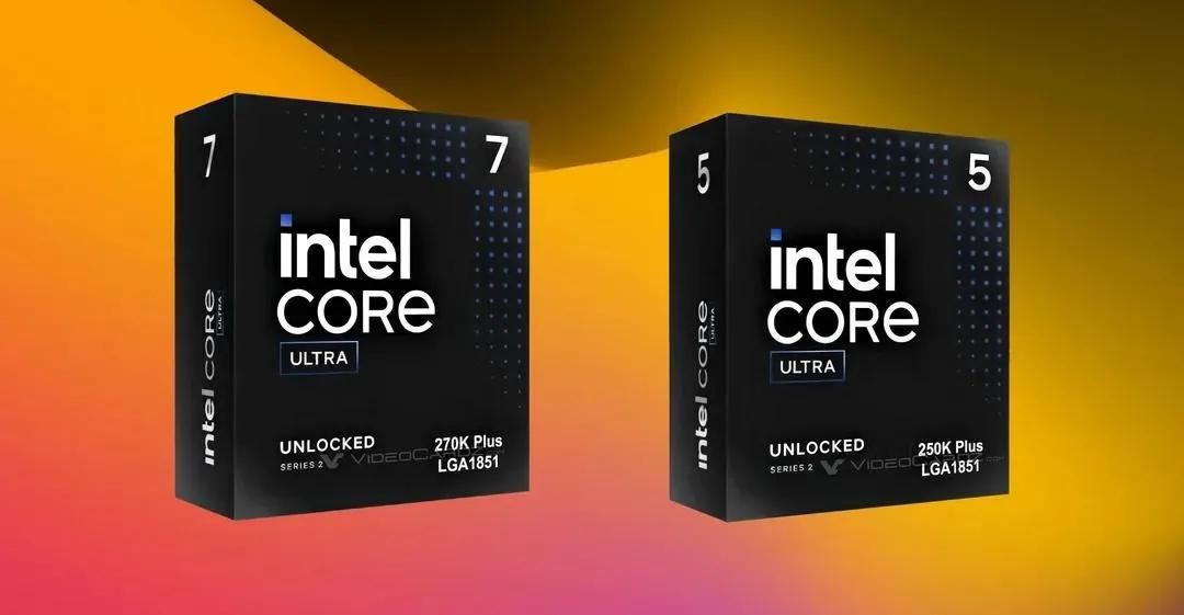 Intel випускає ігрові процесори Core Ultra 7 270K Plus і 5 250K Plus