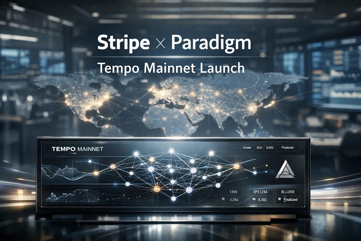 Запуск основної мережі Stripe та Paradigm за темпом