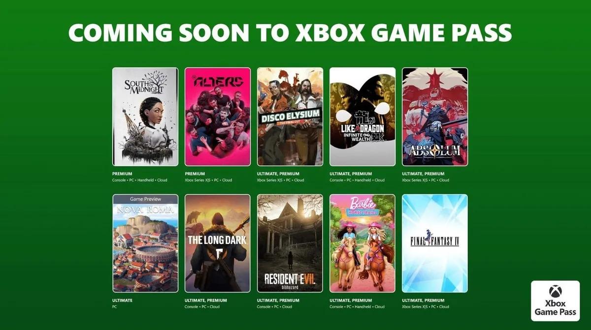Xbox Game Pass для жовтень 2026 – Що нового?