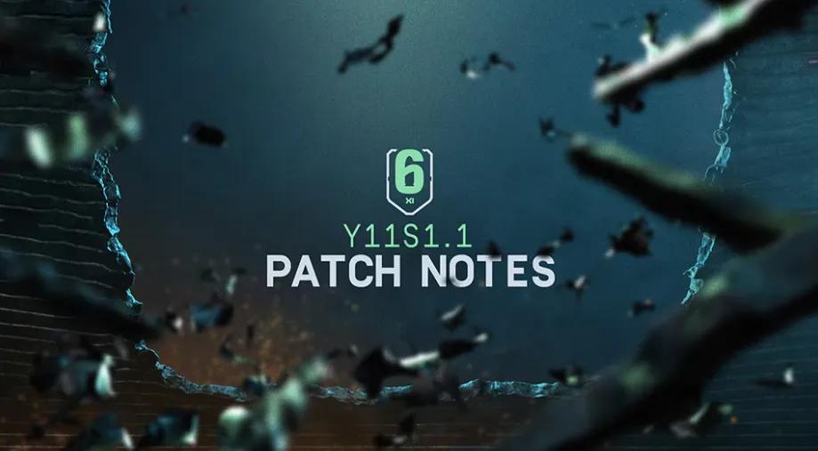 Нотатки до патчу Rainbow Six Siege Y11S1.1