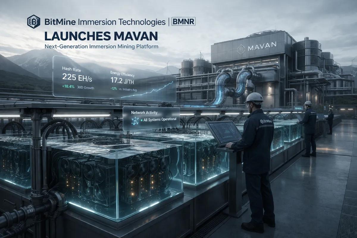 BitMine Immersion Technologies (BMNR) запускає MAVAN