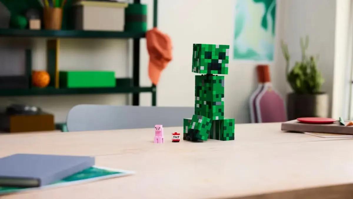 Витік LEGO Minecraft 2026 - розкрито набори Ендер Дракон, Потвора та інші