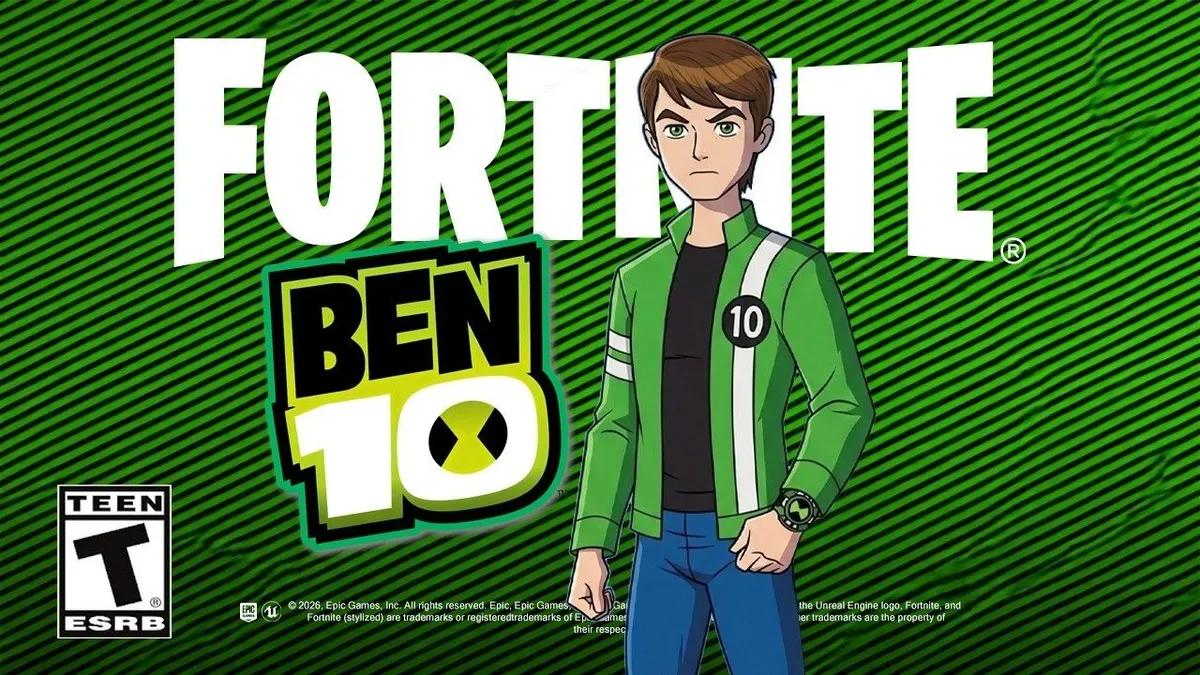 Fortnite x Ben 10 підтверджено — Трансформації відбудуться цього тижня