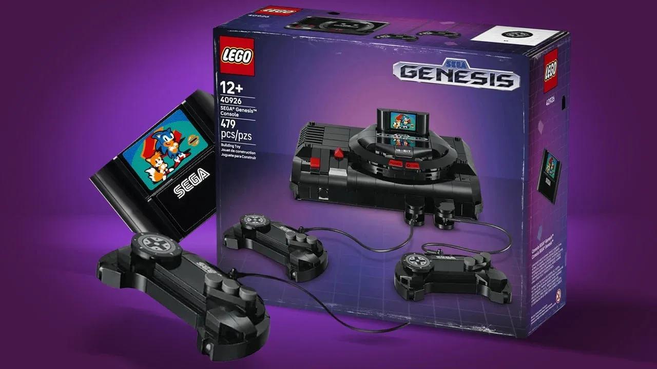 LEGO представляє компактний набір Sega Mega Drive з ретро-приводом